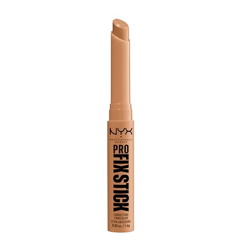 NYX Professional Makeup Correcting Concealer Stick, Covers Blemishes, Dark Spots and Discolouration, 12H Wear, Vegan Formula, Pro Fix Stick