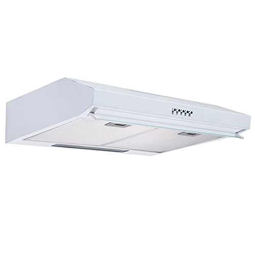 SIA VSR60WH 60cm Visor Cooker Hood, White