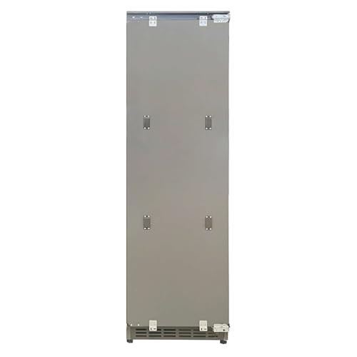 Cecotec Frigorífico Integrable 1 Puerta 306L Bolero CoolMarket 1D BI-D 306 GREY E. Altura 187 y Ancho 55,9cm, Bajo Consumo, Metal Cooling, Interior Gris