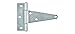 National Hardware B286 4" Zinc Plated Extra Heavy T Hinge