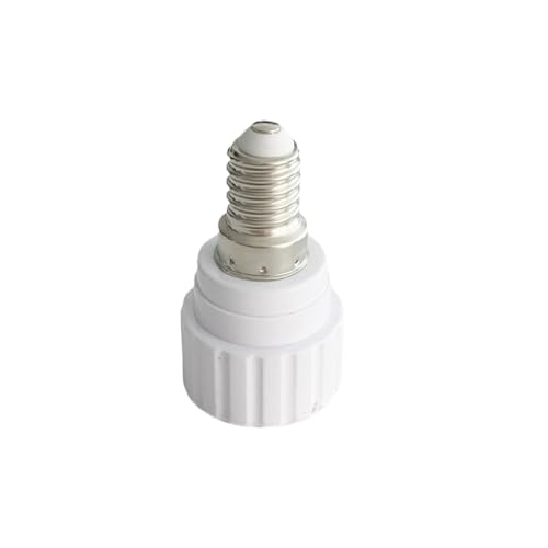 Adaptador de casquillo de luz E17 a GU10 de cerámica E17 a GU10 LED, convertidores de base de lámpara