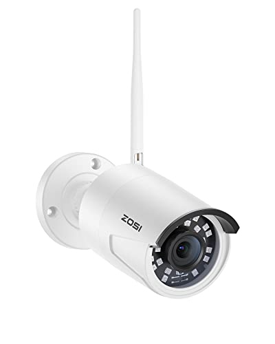 ZOSI ZG2323M ZG2322M Add-on Camera 3MP/2MP Wireless IP Network Camera Weatherproof Outdoor Indoor Security Camera, with Night Vision (Only Compatible with ZOSI Wireless NVR Recorder (Model:ZR08JP) 10 Best Zosi Wireless Camera Security Systems - Editoor Pick's