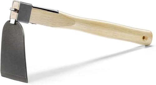 Azada de mano para jardín con mango de madera miniatura 1