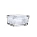 Deschem 2Pcs Lab Glass Coplin Staining Jar With Cover 10-Slides Type