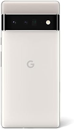Google Pixel 6 Pro- Dual Sim- Cloudy White- 128GB Unlocked (Renewed)