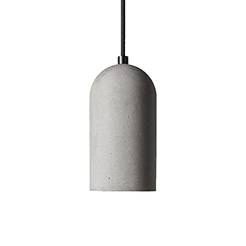 Suspension E27 rétro en ciment luminaire industriel pour ampoule LED