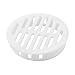 20Pcs 50mm Round Air Vents for Cabinets and Soffits, ABS Plastic Vent Cover Mesh with Push-in Installation, Compatible with 2in Holes, White Black Yellow Grey Brown(White)