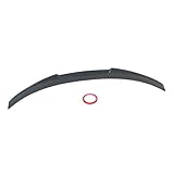 BDBO Spoiler Wing Rear Spoiler Compatible with BMW 5 Series F10 550i 528i 535i M5 535d 2011-2016 Trunk Tail Rear Trunk Lid,Carbon Fiber Style Performance - M4 Style