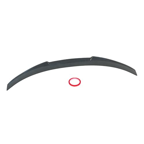 BDBO Spoiler Wing Rear Spoiler Compatible with BMW 5 Series F10 550i 528i 535i M5 535d 2011-2016 Trunk Tail Rear Trunk Lid,Carbon Fiber Style Performance - M4 Style