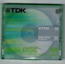 TDKMD80 MINI DISC 1PK