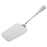 Kichvoe Stainless Steel Cake Server Spatula: Wide Pie Spatula Metal Wedding Cake Server for Birthday Parties Anniversaries Wedding Tableware
