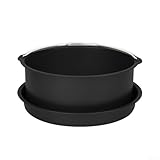 Photo Gallery accessori per friggitrice ad aria, teglie per pizza ad aria, cestini per torte portatili per cuocere pizza e torte da 6 a 9 di diametro (22,9 cm) Photo Gallery accessori per friggitrice ad aria, teglie per pizza ad aria, cestini per torte portatili per cuocere pizza e torte da 6 a 9 di diametro (22,9 cm)
