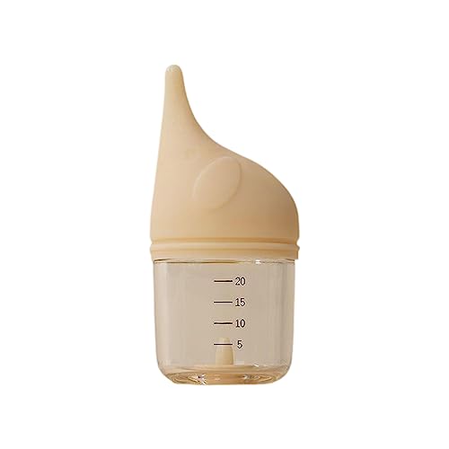 Ankexin Anti-Choking Pet Nursing Bottle for Handfeeding Newborn Kitten Puppies Animals Accurate Calibration Line Clear Bottle