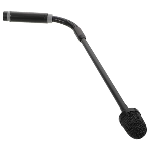 VICASKY Dj Gooseneck Microphone Pin XLR Dynamic Mic with Metal Hose for Clear Audio for Live Performances Meetings and Bars Versatile Stage Use