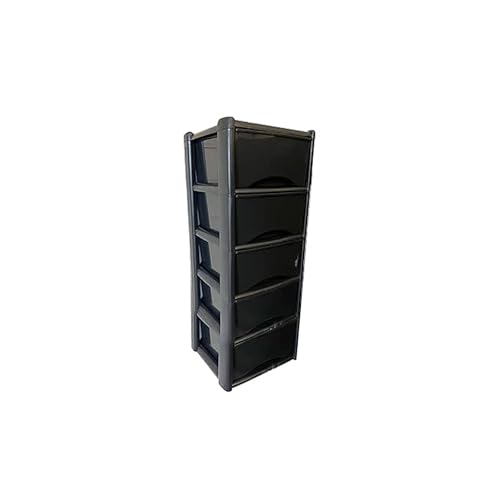 Neat. 5-Drawer Storage Unit, Black