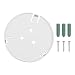 Wandhalterung für Yi 1080P Heimkamera, 360 Grad drehbare Halterung Halter für Mi Home Security Kamera, Verstellbarer Überwachungsständer Innenbereich, ABS-Kunststoffdecke oder Wand