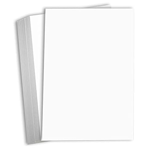 Hamilco 11x17 White Cardstock Paper Pack Cover
