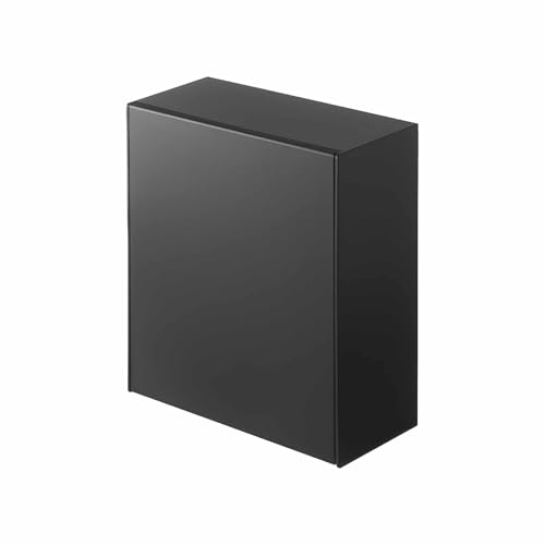 YAMAZAKI Tower Film Hook Selbstklebende Aufbewahrungsbox schwarz
