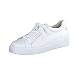 Paul Green Damen SUPER Soft Pauls, Frauen Low-Top Sneaker,Freizeitschuhe,Turnschuhe,Laufschuhe,schnürschuhe,schnürer,Weiß (White),39 EU / 6 UK