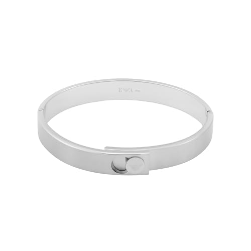 Emporio Armani メンズ ステンレススチール バングルブレスレット、EGS3086040