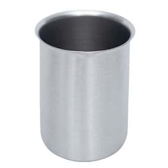 Cole-Parmer - Vaso de acero inoxidable estilo Griffin con borde fácil de verter, Material de Laboratorio, 1200 ml