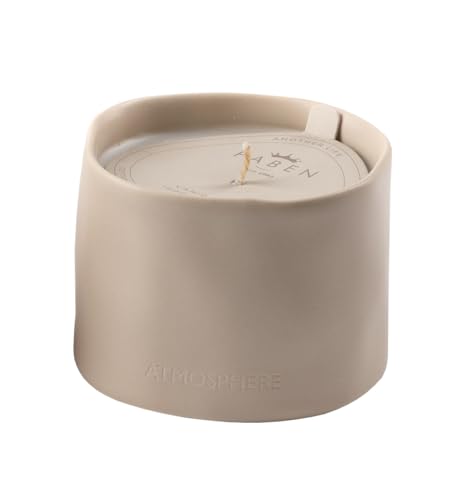 Velas en tarro con cera perfumada 160 g de vainilla 6 cm cerámica con caja de color artículo de regalo bombonera boda almendras bombonera (1)