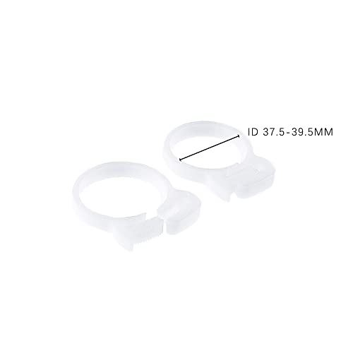Double Gripping Nylon Hose Clamps (37.5-39.5Mm (1.5Inch), 12Pack) #TOP1