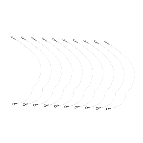 GLEAVI Fils De Coupe Pour Trancheuse à Gâteau En Acier Inoxydable 32 Cm Fil à Fromage De Rechange Haute Précision Compatible Découpe Gâteau, Pain Et Fromage Usage Domestique Lot De 10