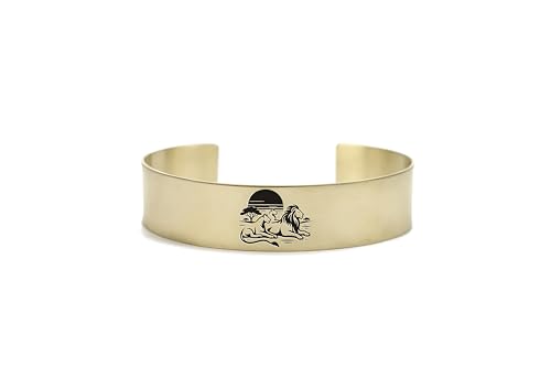 Bracelet en Or 14k Lion Family, le bijou personnalisé homme idéal pour un anniversaire