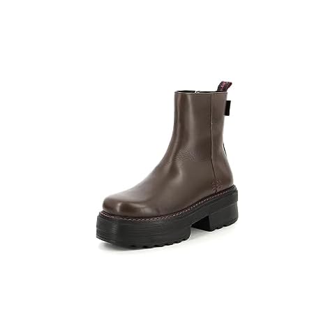Kickers Women's Kick Helga Brown Ankle Boot Cover