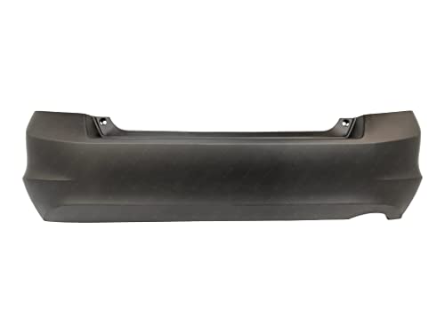 MBI AUTO - Painted To Match, Rear Bumper Cover Replacement for 2008-2012 Honda Accord Sedan 08-12, HO1100246