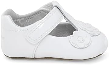 Stride Rite Girls Pw-Nori Crib Shoe, White Patent, 4 Toddler | Image 7