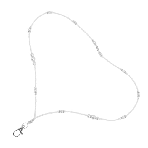 Cordon porte-badge en perles Operitacx | Lot de 4 colliers pour femmes et clés