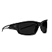 EDGE TSK236VS Kazbek Torque Polarized Anti-Fog/Vapor Shield Safety Glasses, Anti-Scratch, Non-Slip, UV 400, Military Grade, ANSI/ISEA & MCEPS, 5.04"" W, Matte Black Frame With Smoke Lens