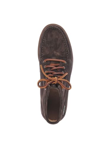 Sebago Para Hombre. 76111SW Botines De Piel Tala MarróN (45), Plano, Cordones, Casual - 3