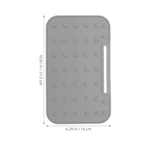 Almohadilla de silicona para planchar sin quemar muebles, protector antideslizante plegable 3