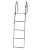 CO-Z 4 Step Telescoping Boat Ladder, Pontoon Boat Ladder with 485lb Strength, 316 Stainless Steel Folding Dock Ladder with Nonslip Steps, Heavy Duty Marine Boat Boarding Ladder for Yacht Swimming Pool