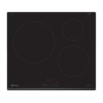 Balay - Placa de inducción, 60 cm, Zona gigante de 28 cm, Negro, sin marco inoxidable, 3EB865FR | Ya disponible en tu tienda friki favorita! En mundofriki.es!