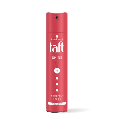 Spray cheveux Taft Shine brillance miroir et fixation mega strong 5