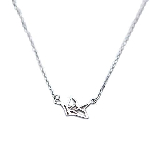 Collier oiseau argent 925, le cadeau d'anniversaire idéal pour femme tendance