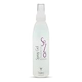 SoZo Spray Gel | Soft Hold and Shine Without Flaking | Molds and Texturizes All Types of Hair | Grea