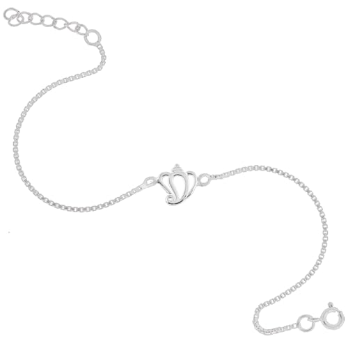 Image of Parnika Pure 925 Sterling Silver Ganesha Rakhi for Brother | Hallmarked Silver Rakhi Bracelet for Bhaiya | Raksha Bandhan Gift