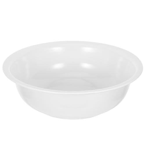 Bassin en émail blanc Alipis grand saladier rétro portable profond