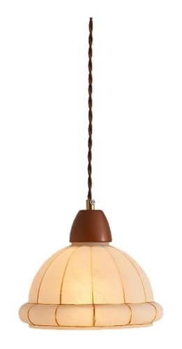 Lampe suspendue îlot de cuisine en verre moderne pour repas chaleureux
