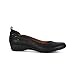 JBU Women's Vivian Fashion Comfort Ballet Flat Black