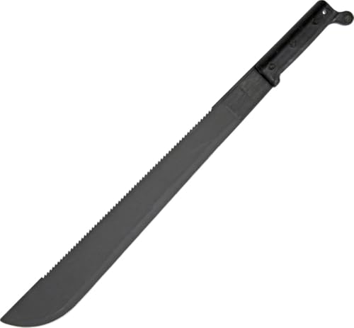 Ontario Knife Company 6120 1-18SBK Machete Sawback Black