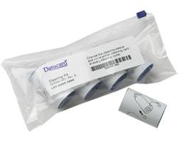 DATACARD GROUP, 569946-001 CLEANING, KIT, ADHESIVE, (5) SLEEVES PER PACK (ADHESIVE COATED SLEEVE/ROLLER FOR CONTINUOUS CARD CLEANING.)