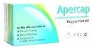 ApercapPeppermint Oil Gastro-Resistant Capsules 84