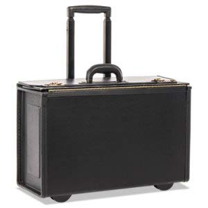 Tufide Wheeled Catalog Case, 22-1/4 x 13-1/2, Black, Each