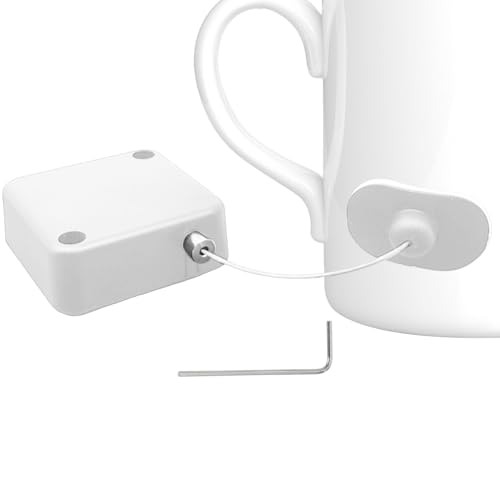 Dreuhuing Fallo antidollo telecomandata, blocco del cavo retrattile - Blocco cavo regolabile per telecomando - Sturby comoda corda anti-lost per la TV OHP Family Friends Colleagues